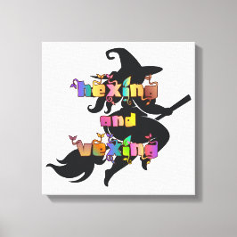 HÄXAR OCH BESVÄR för den Plusstorlekshängiven Canvastryck