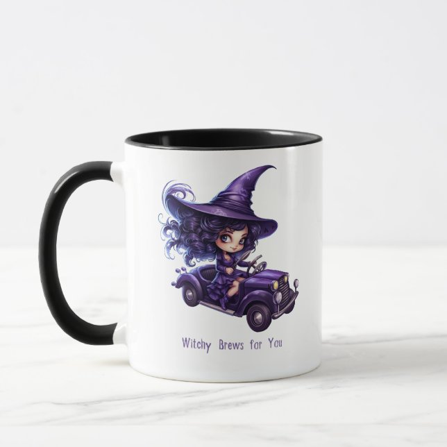 Häxblandningar För Dig Häxa Halloween Mugg (Vänster)