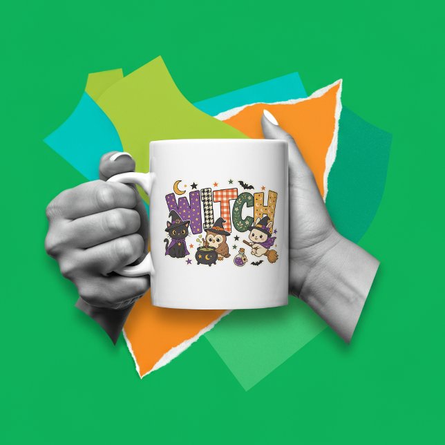 Häxbrevblock  kaffemugg (Skapare uppladdad)