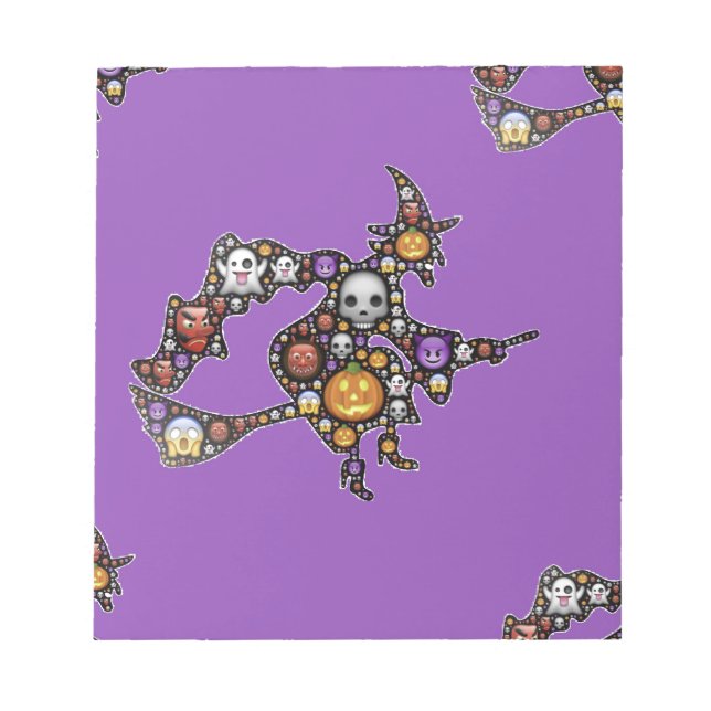 häxemoji anteckningsblock (Framsida)