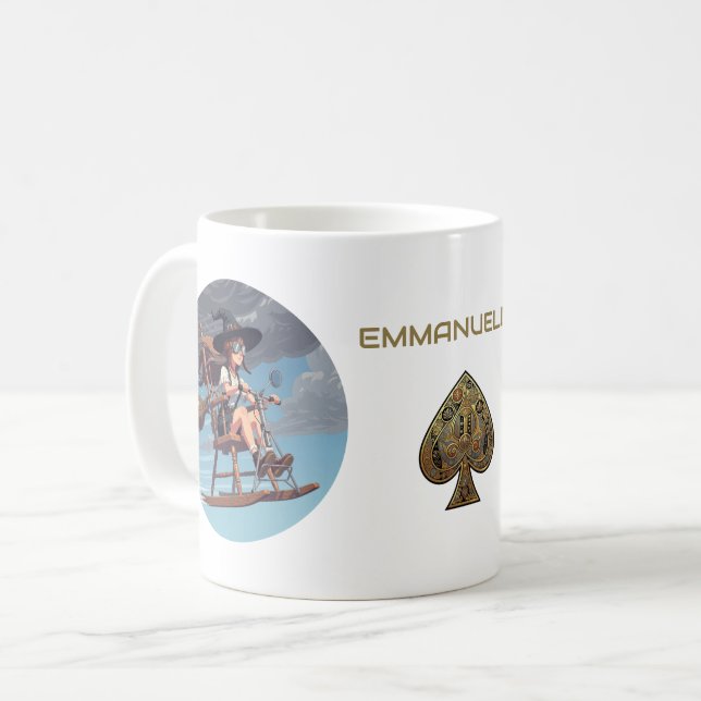 Häxflygare Kaffemugg (Framsida vänster)