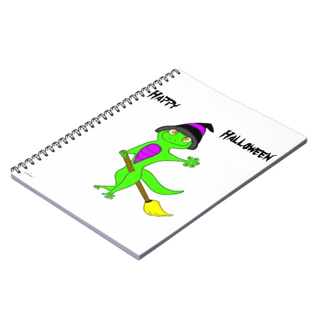 häxgecko anteckningsbok (Vänstra Sidan)