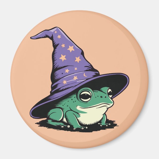 Häxgroda Magnet (Framsidan)