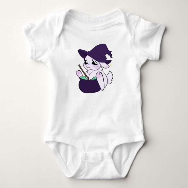 Häxhare Halloween T Shirt (Framsida)