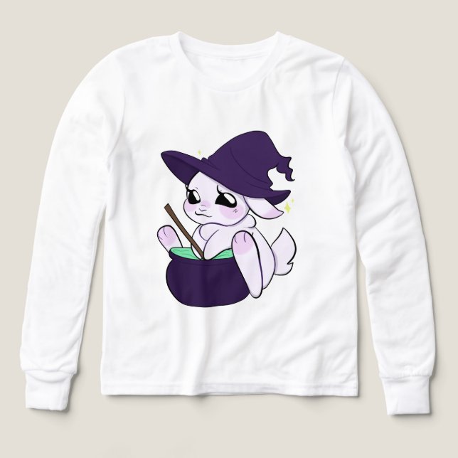 Häxhare Halloween T Shirt (Design framsida)