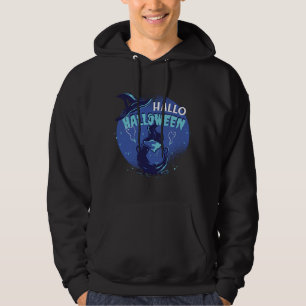Häxhatt Halloween-design Hoodie