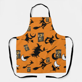 Häxhäxa svartkatt måne blomsticka