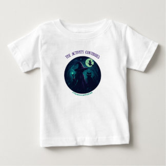 Häxig design på lätta barnkläder t shirt