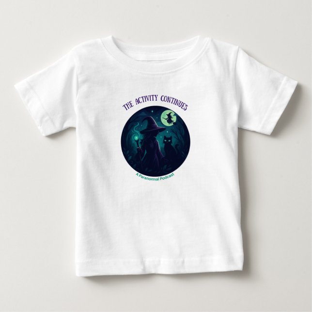 Häxig design på lätta barnkläder t shirt (Framsida)