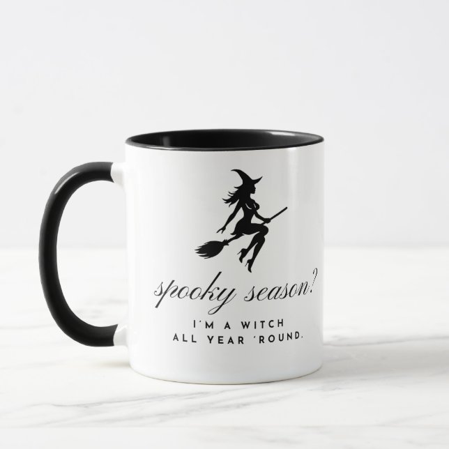 häxig halloween-mugg mugg (Vänster)