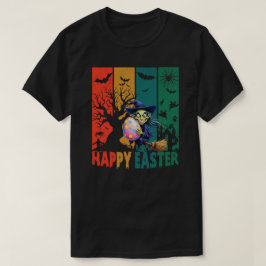 Häxig påsk: Rolig häxa med påskägg T Shirt