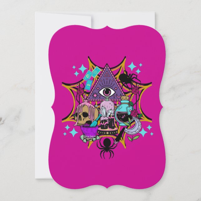 Häxiga vibrationer och spindlar (Framsida)