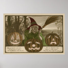Häxjack-o'-lantern-pumpagoblin Poster