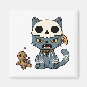 Häxkat Voodoodocka Magnet
