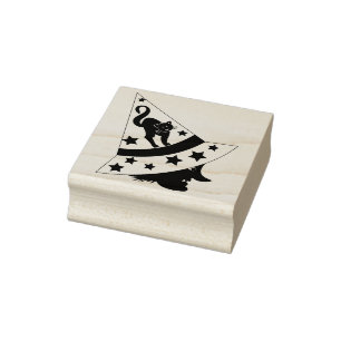 häxkonst frimärke stämpel