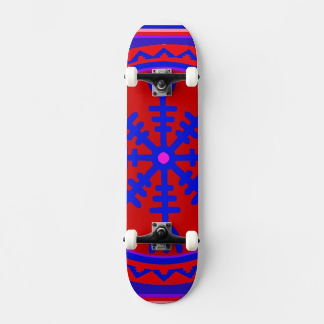 Häxkonst Hjälm av Awe Skateboard (Framsida)
