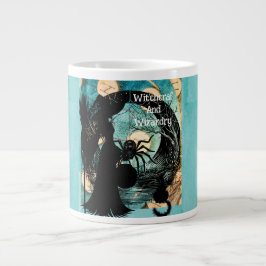 Häxkonst och Trolldom, Halloween Skräcklig Jätte C Jumbo Mugg