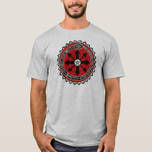 Häxkonst-symbol för kaos t-shirt