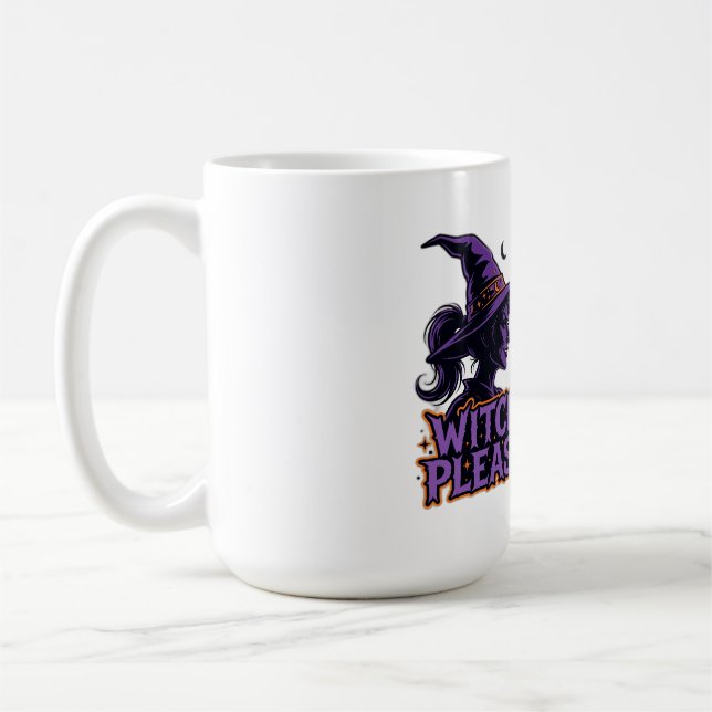 Häxkontentan Halloween-mugg Kaffemugg (Vänster)