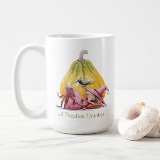 Häxkvällskalas Oktober Bokmånad Kaffemugg