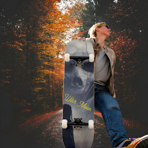 Häxmåne  mini skateboard bräda 18,5 cm