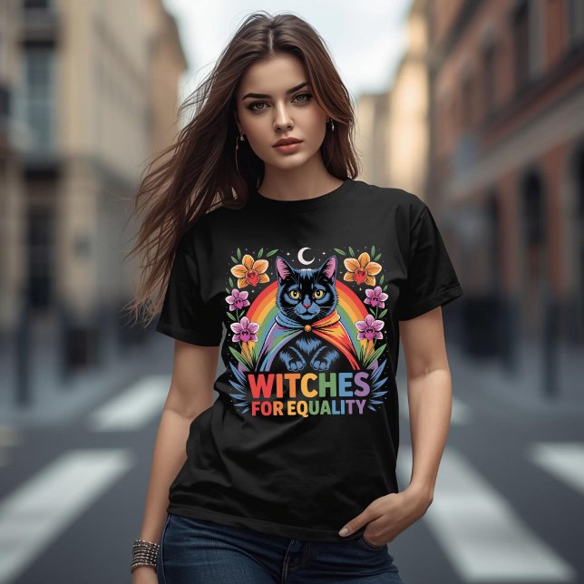 Häxor För Jämställdhet Feminist T Shirt (Skapare uppladdad)