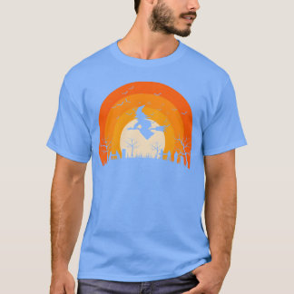 Häxor med problem camping Rolig Halloween pojke T Shirt
