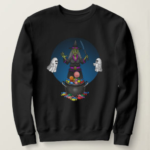 Häxor och spöken bus eller godis Halloweenfest T Shirt