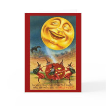 Häxor som dansar - Halloween kort