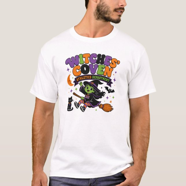 Häxornas Coven Idrottsavdelning T Shirt (Framsida)