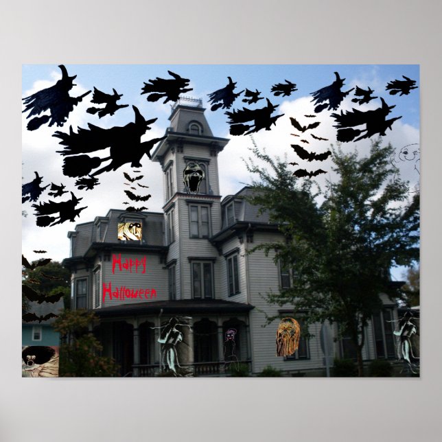 HÄXORS HEMMA  POSTER (Framsidan)