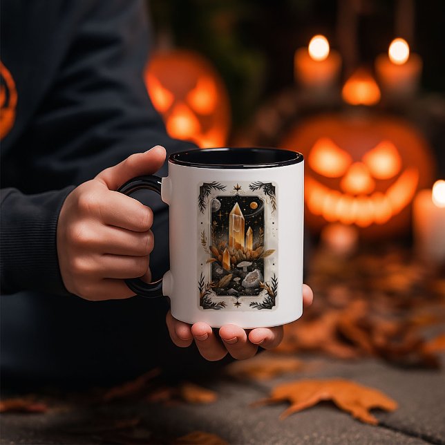 Häxors Kristaller Magi Halloween Mugg (Skapare uppladdad)