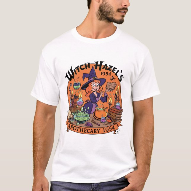 Häxörtens apotek 1954 apotek t shirt (Framsida)