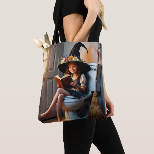 häxsäck tygkasse (Närbild)