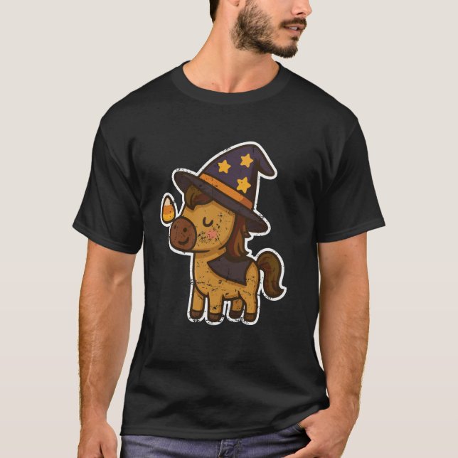 Häxtrollkarl med majskorn t shirt (Framsida)