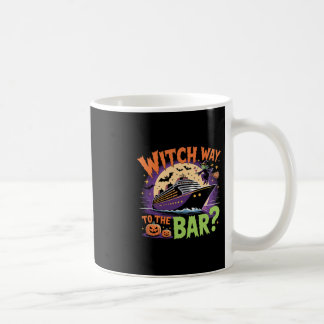 Häxväg till R Rolig Halloween-kryssning 1  Kaffemugg