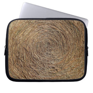 Hay Bale Laptop sleeve