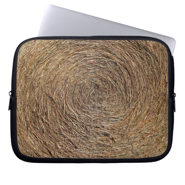 Hay Bale Laptop sleeve (Framsidan)