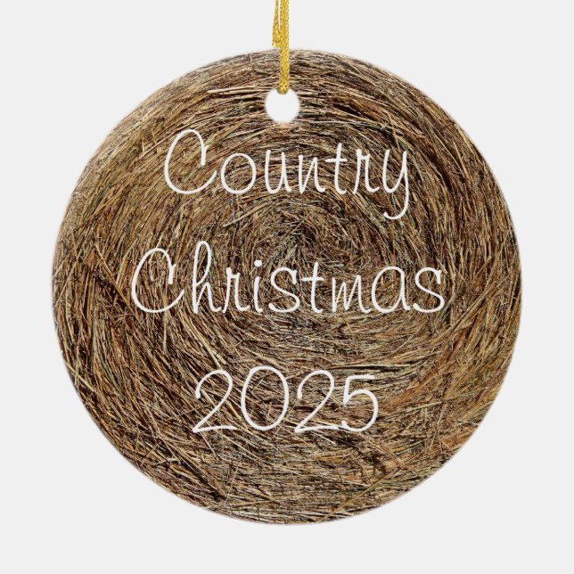 Hay Bale Ornament (Baksidan)