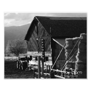 Hay Barn Fototryck