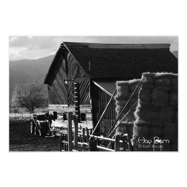 Hay Barn Fototryck (Framsidan)