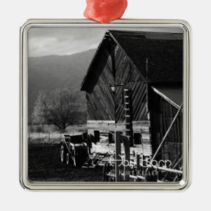 Hay Barn Julgransprydnad Metall
