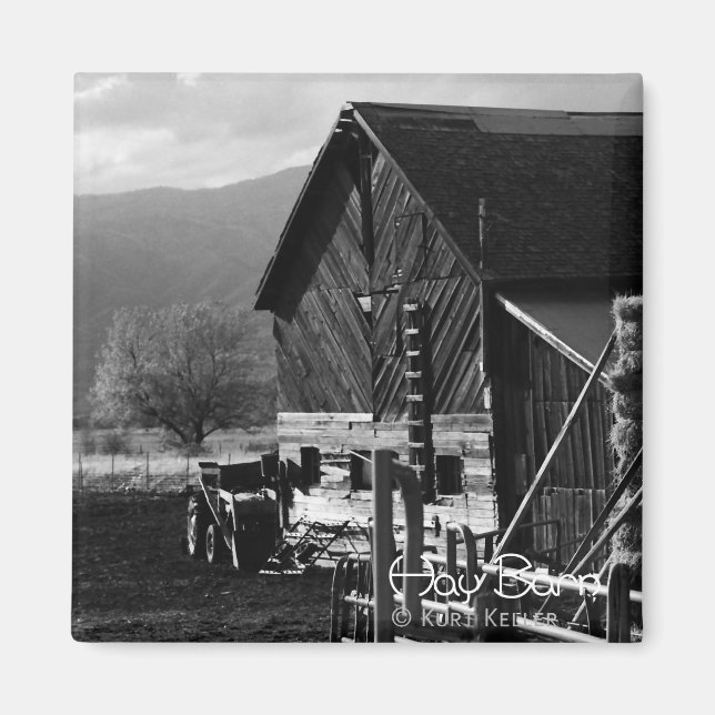 Hay Barn Magnet (Framsidan)
