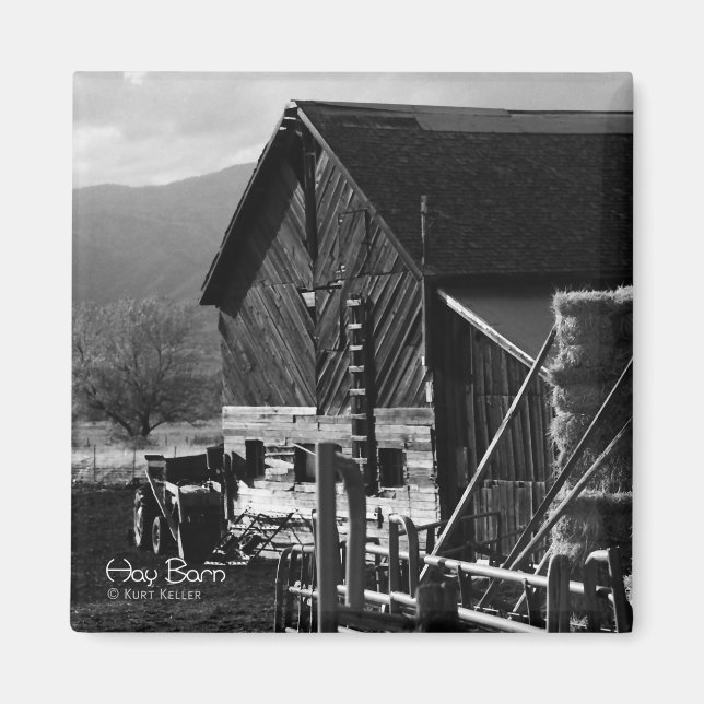 Hay Barn Magnet (Framsidan)