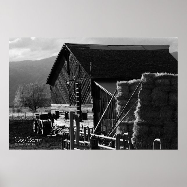 Hay Barn Poster (Framsidan)