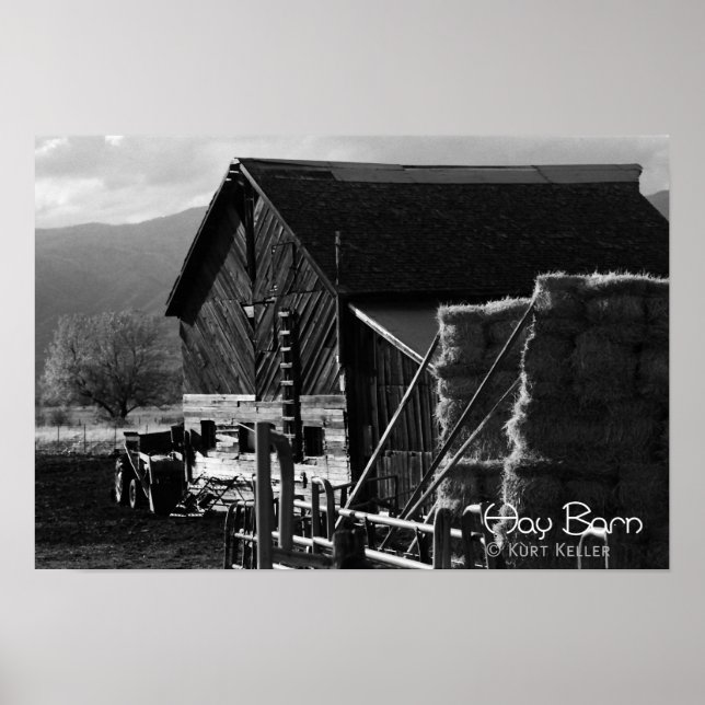 Hay Barn Poster (Framsidan)