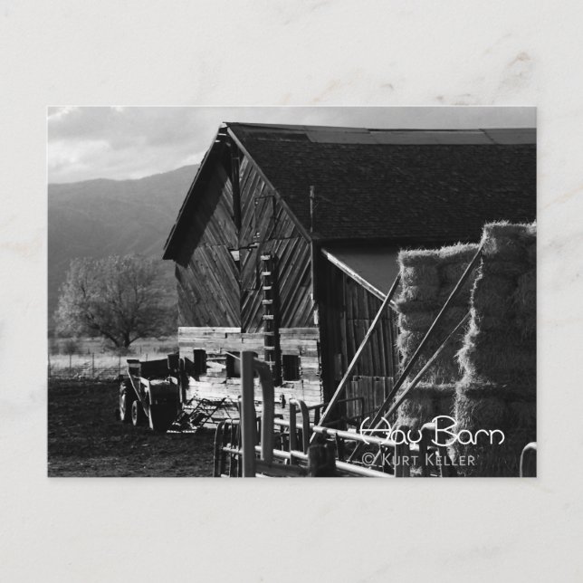 Hay Barn Vykort (Framsida)