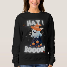 Hay boo gulles spökspooky Halloween pumpkin T Shirt