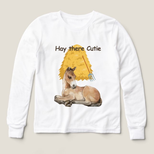 Hay Där Cutie T Shirt (Design framsida)