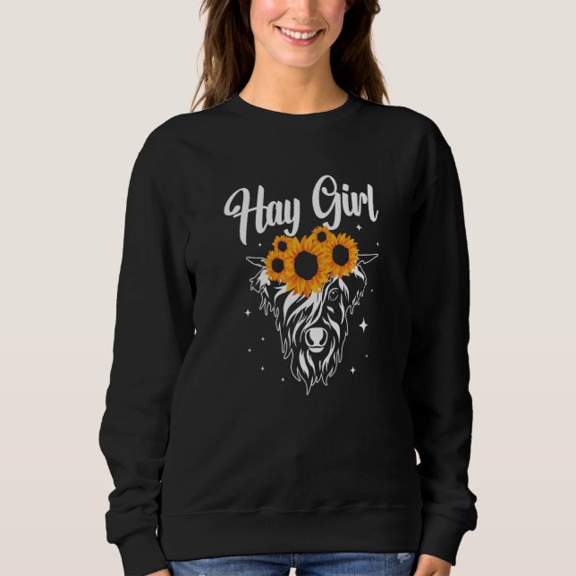 Hay Girl Goat Whisperer Farm Animal Goat Rancher L T Shirt (Framsida)